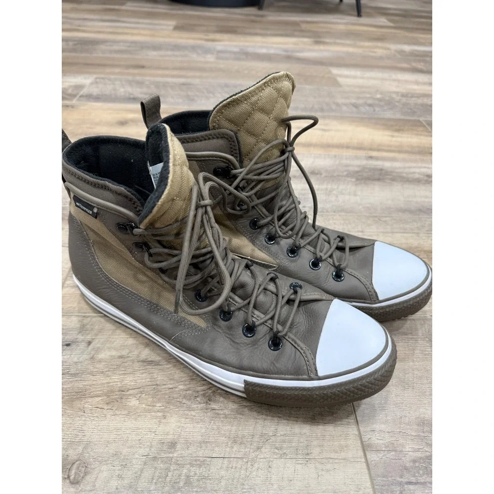 Converse‎ Chuck All Star All Terrain Waterproof Boots Olive A04474C Mens 11.5